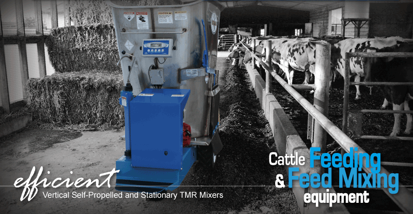 efficient Vertical Self-Propelled and Stationary TMR Mixers...Cattle Feeding & Feed Mixing Equipment